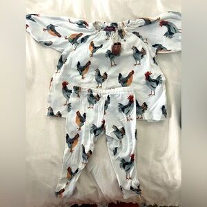 NWT Milkbarn outfit 6-12 months